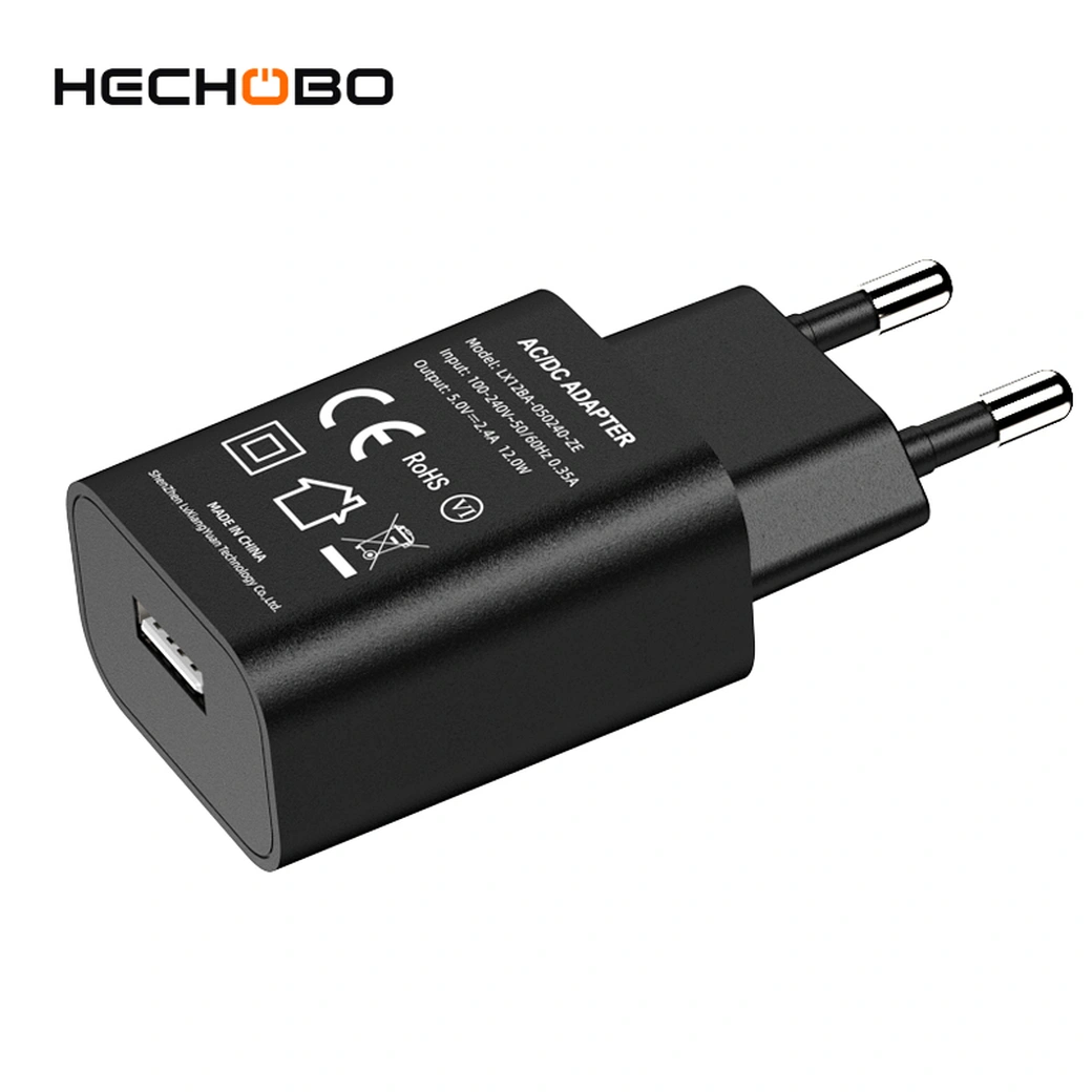 The 5V 2.4 A charger is a compact and efficient device that delivers reliable and fast charging solutions for various devices, providing a power output of 2.4 amps.